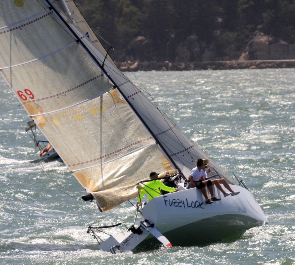 Fuzzy Logic in PHS Racing Class on Sunday, with Skipper Mick Unwin. 2011 SeaLink Magnetic Island Race Week. ©  SW